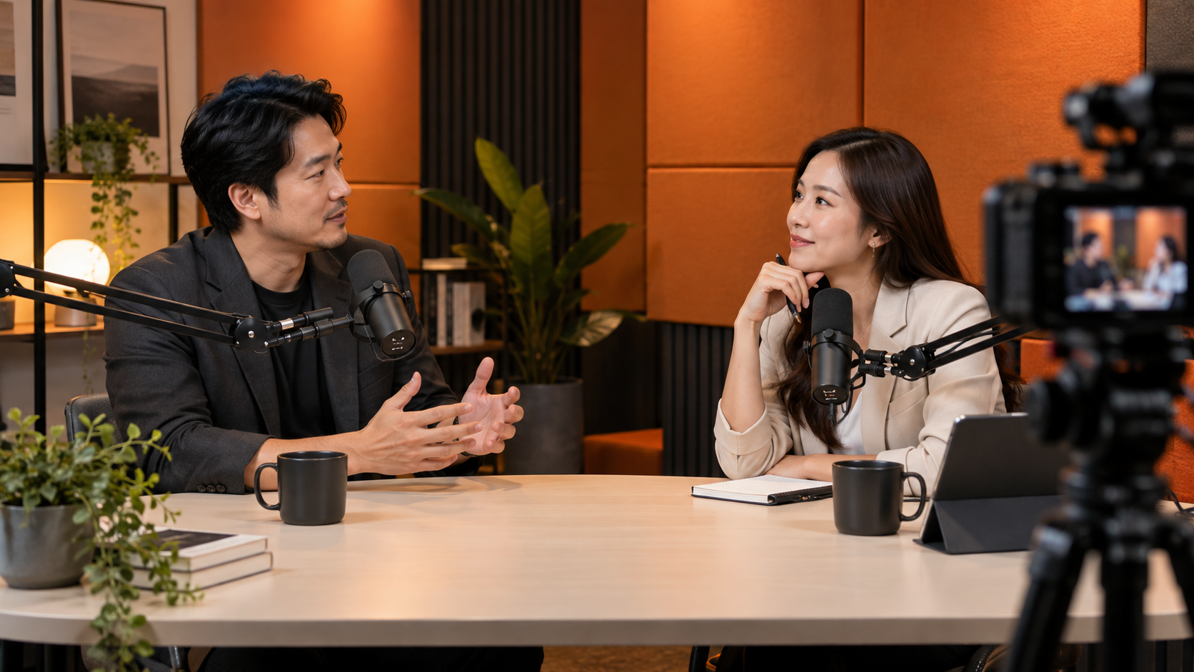 วิดีโอพอดแคสต์สำหรับธุรกิจ: เริ่มรายการอย่างไรให้ทำต่อได้
